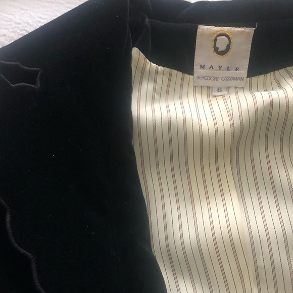 Vintage velvet suit - Picture 2 of 4